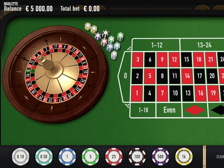 online casino european roulette